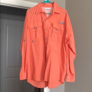 NWOT Men’s Columbia PFG Fishing Long Sleeve Shirt